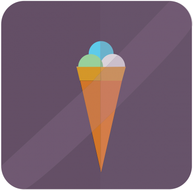 Ice Cream Cone (500x500), Png Download