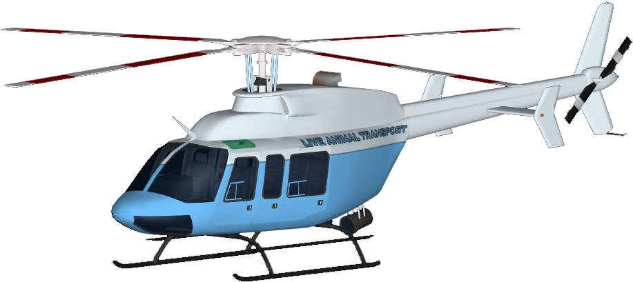 Live Animal Transport Helicopter - Cb Edit Helicopter Png (916x916), Png Download