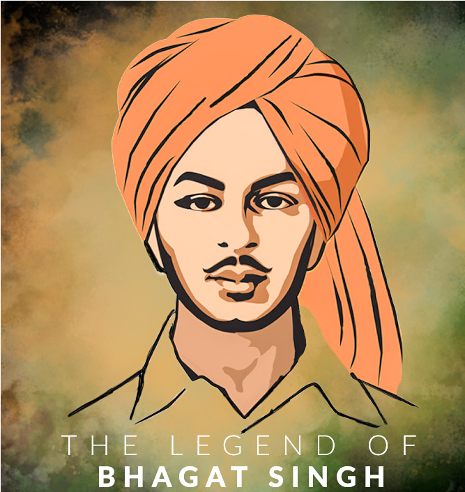 Bhagat Singh (1280x720), Png Download