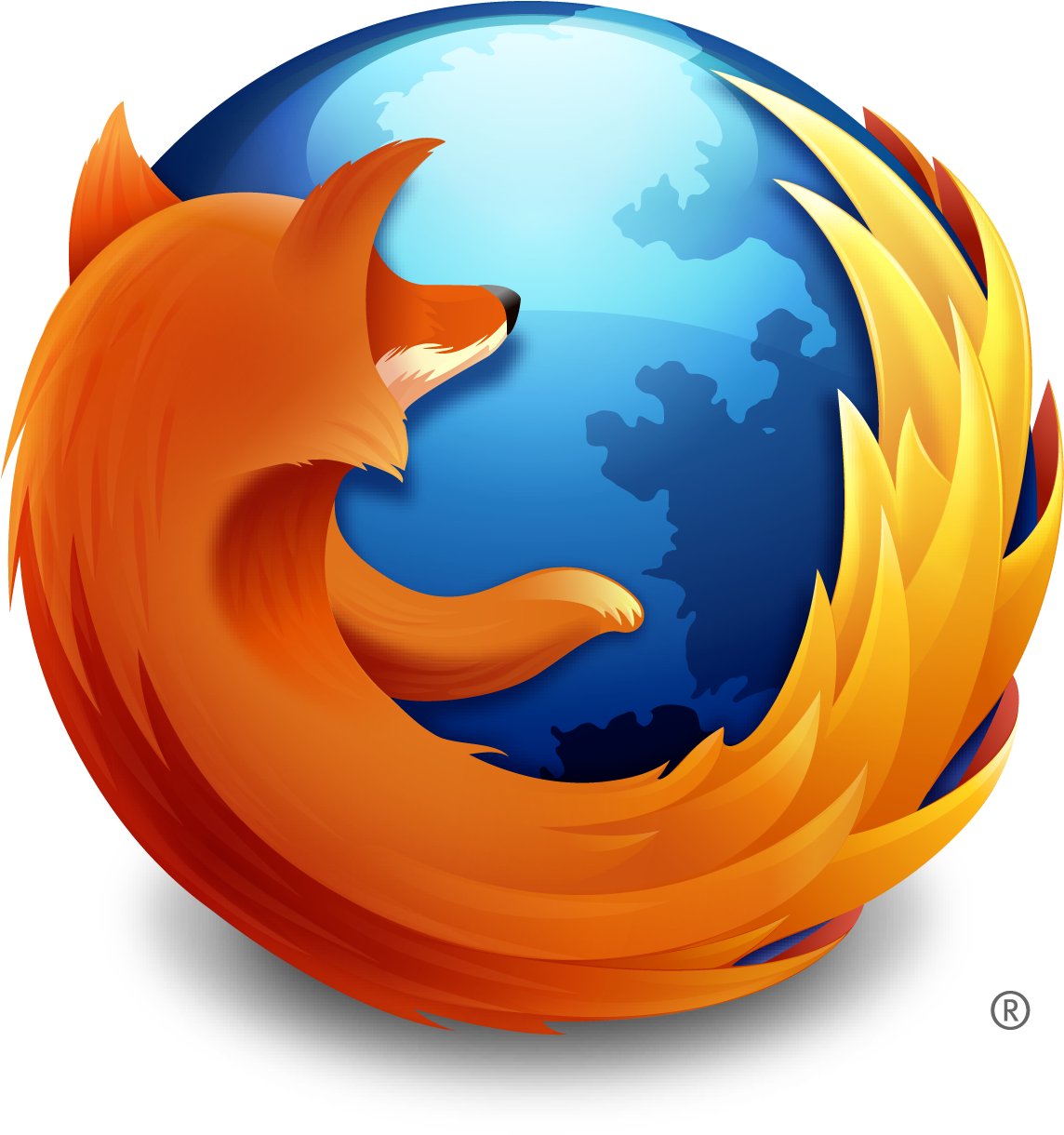Mozilla-logo - Mozilla Firefox (1233x1233), Png Download