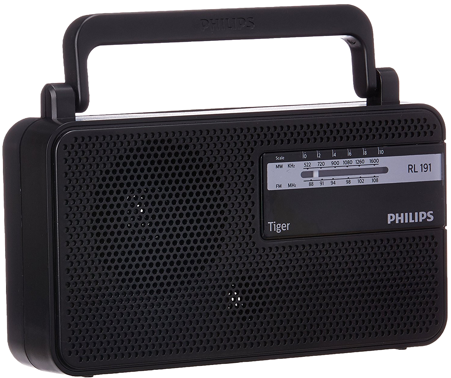 Old Radio Png High-quality Image - Philips Rl191 Fm Radio (1500x1259), Png Download