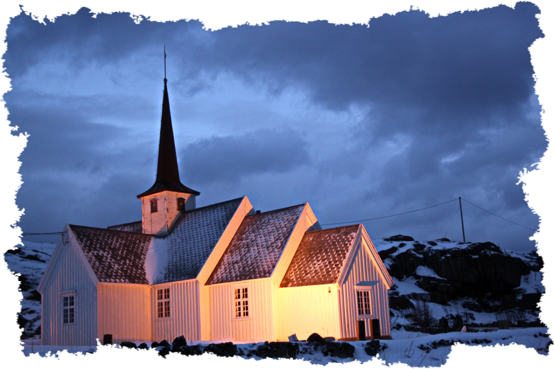 Langenes Church, Langenesvær And Kjækholmen - Langenes Church (800x533), Png Download