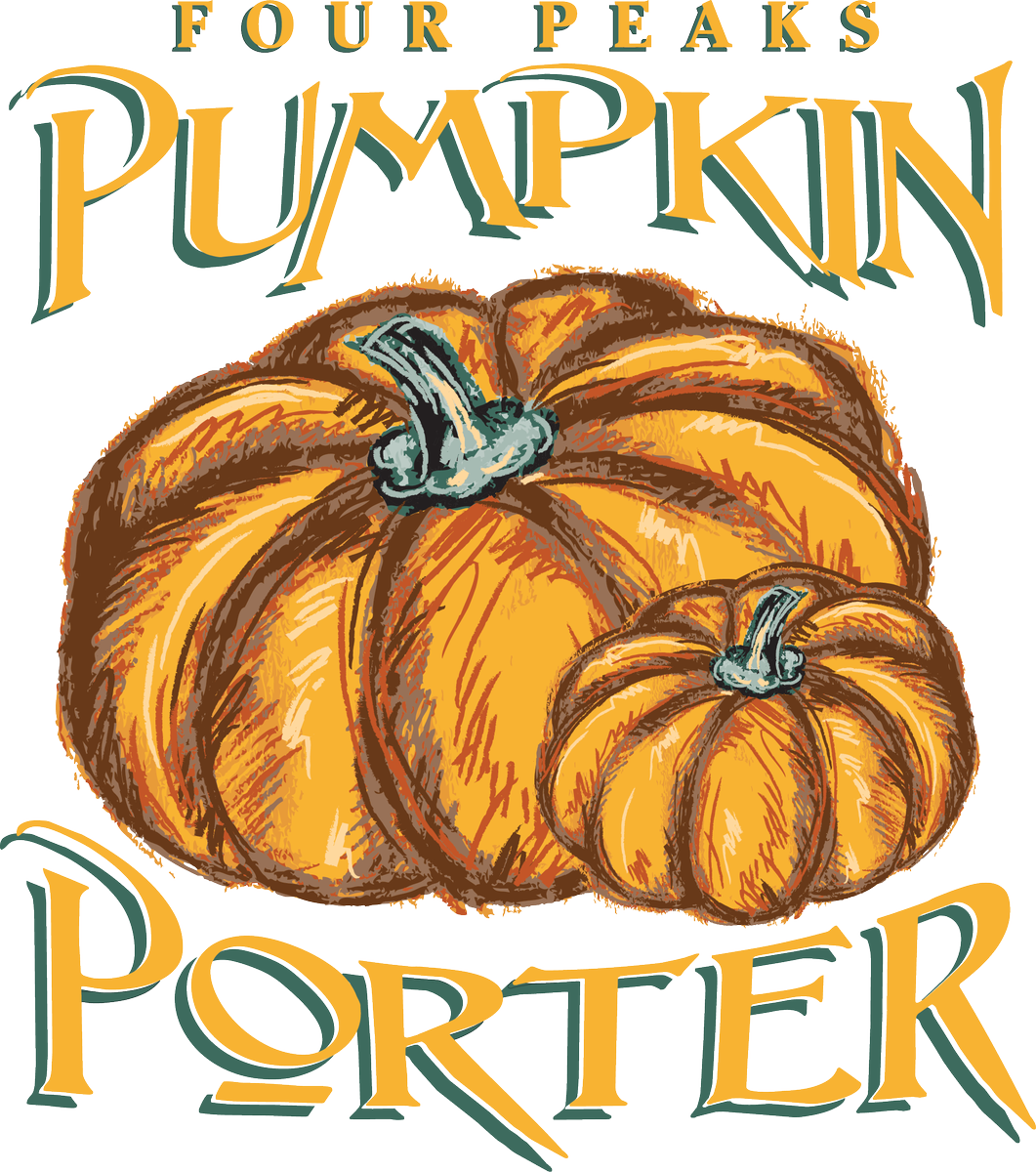 Four Peaks Brewing Co - Four Peaks Brewing Company Pumpkin Porter Beer 6-12 (1061x1200), Png Download