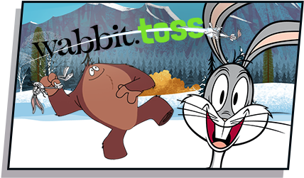 Wabbit Toss - Rabbit (429x280), Png Download