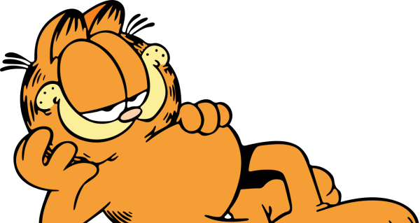What Is Your Favorite Thing About Garfield - Animated Garfield (600x319), Png Download