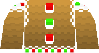 Unturned Skin Gingerbread Top - Unturned Gingerbread Top (400x400), Png Download
