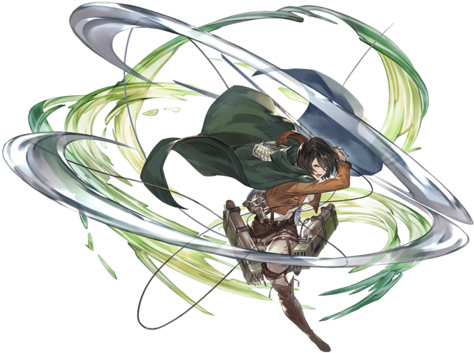 Mikasa B - Mikasa Granblue (480x400), Png Download