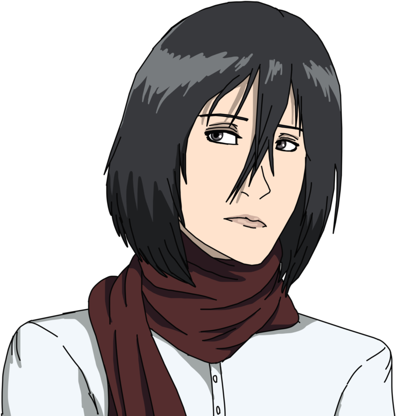 Mikasa Ackerman By Redspets On Deviantart Banner Free - Mikasa Ackerman (868x920), Png Download