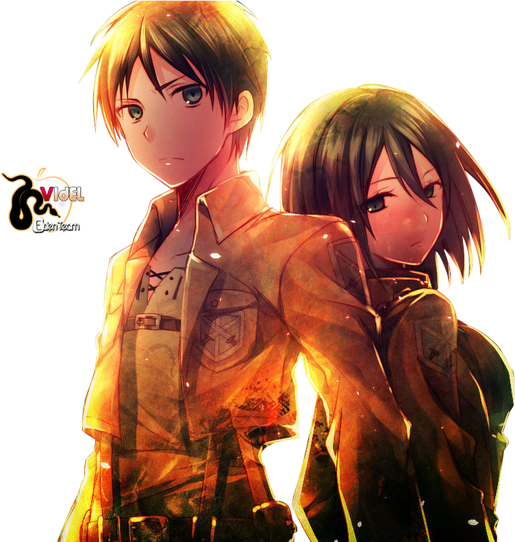 Render Animes Et Manga - Fond D Ecran Attaque Des Titans Swag (1012x790), Png Download