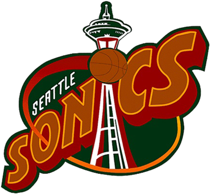 Lightning De Tampa Bay >> Seattle Supersonics-kepsar - Seattle Supersonics Logo (555x555), Png Download