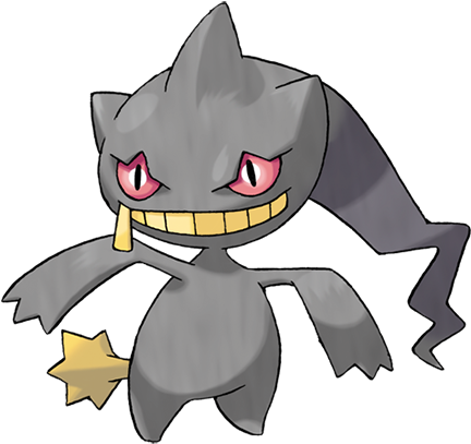 Pokemon Banette (370x347), Png Download