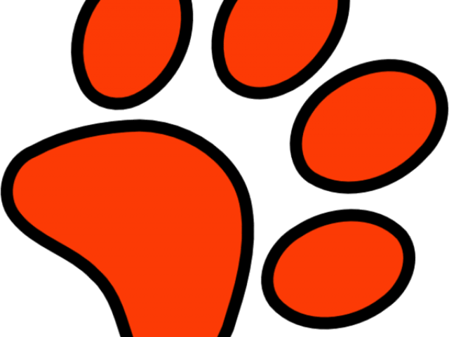 Paw Clipart Bengal (640x480), Png Download