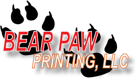 Bear Paw Printing, Llc - Graphic Design (640x466), Png Download
