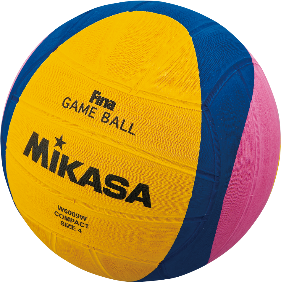 W Mikasa - Mikasa W6000w Waterpolo Ball Size 5 (1000x1000), Png Download