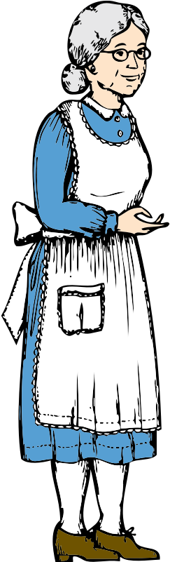 Clipart - Grandma - Sight Words Reading Comprehension Stories (800x800), Png Download