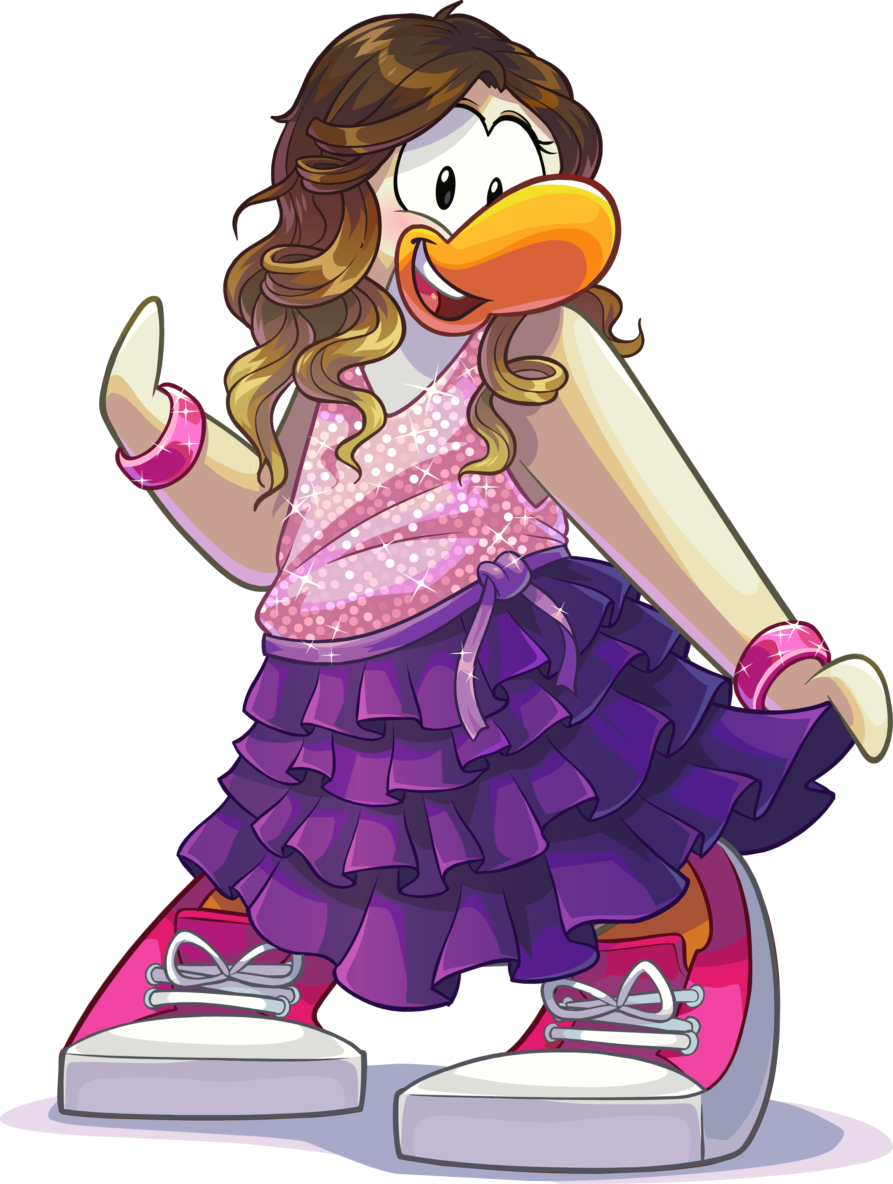 Sabrina Carpenter Club Penguin (3055x4049), Png Download