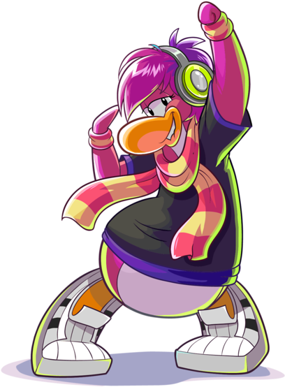 The Dance Club Where All Sabrina Carpenter Club Penguin - Club Penguin Cadence (605x600), Png Download