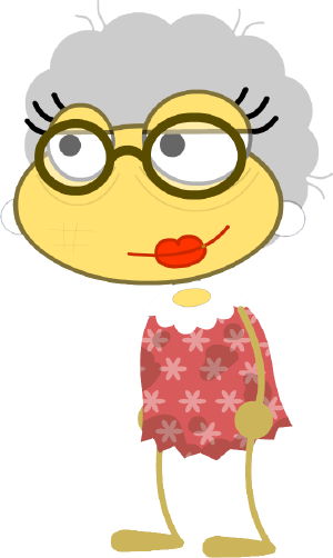 Grandmagracey - Grandma Gracey Poptropica (300x502), Png Download