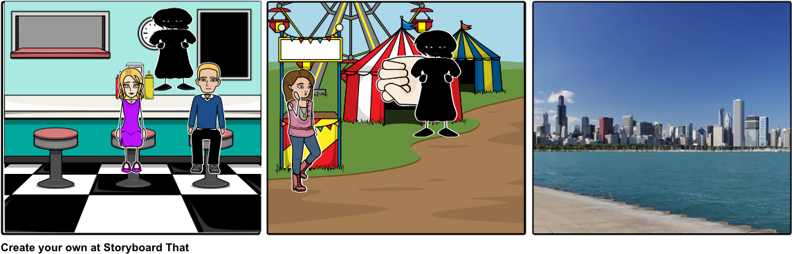 The Murder Grandma - Cartoon (1164x385), Png Download