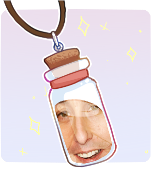 Adam Sandler Potion Cost - Cartoon (350x350), Png Download