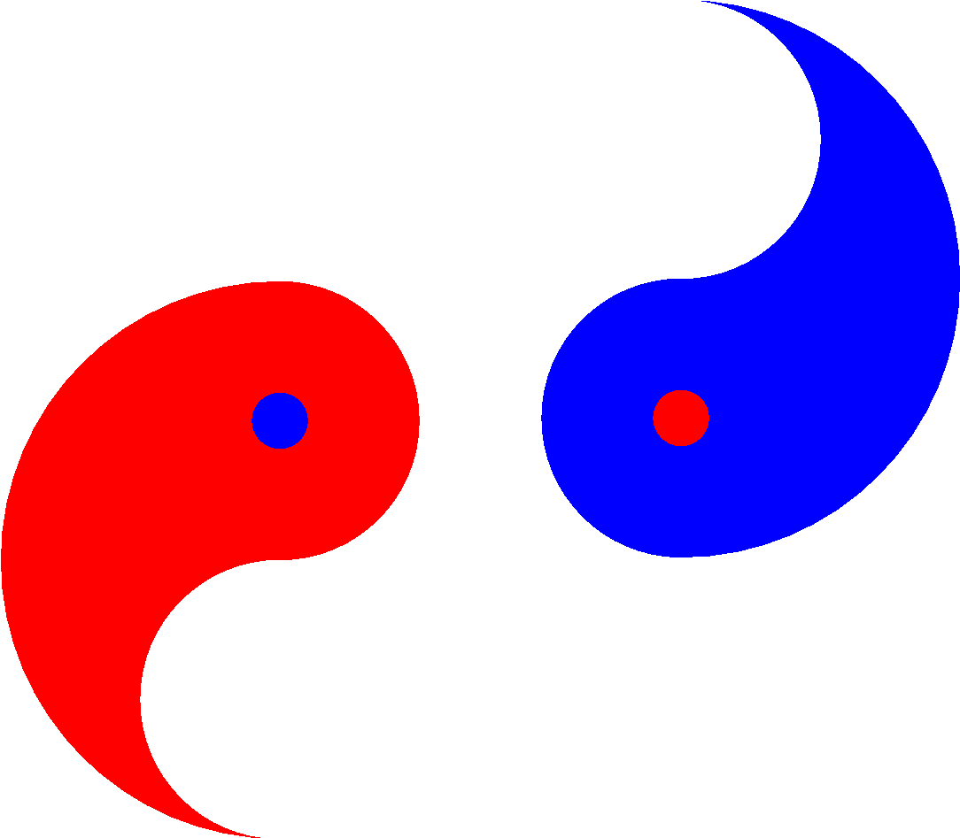 Ying & Yang - Symbol For Selfishness (1100x964), Png Download