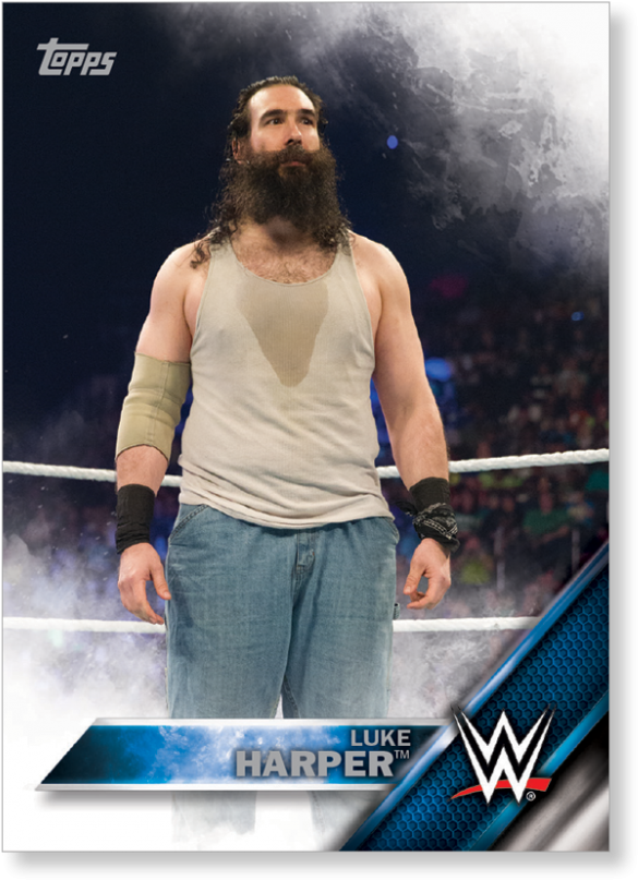 Luke Harper - Paige Topps Wwe To 99 (1440x975), Png Download