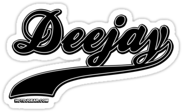 Dj Disc Jockey Stickers By Hotdjgear - Deejay Throw Blanket (375x360), Png Download