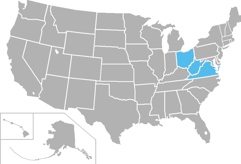 Mecstates - Second Us Civil War Map (795x542), Png Download