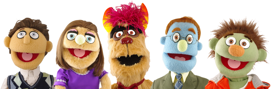 Avenue Q Puppets - Avenue Q (1240x500), Png Download