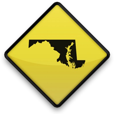 Luke Blaize - Maryland Map Vector (400x400), Png Download