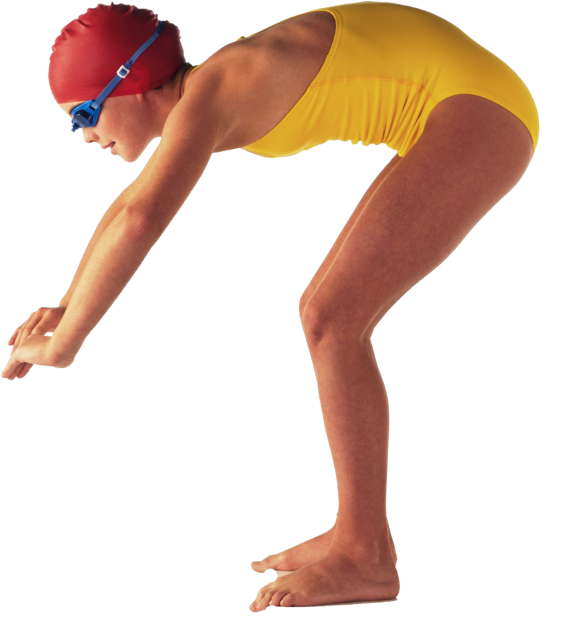 Swimming Club Adult Beginner - People Swimming Png (858x1024), Png Download