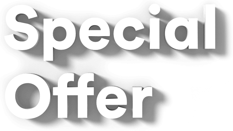 Hero Special 3dtext Desktop V02 - Monochrome (753x423), Png Download