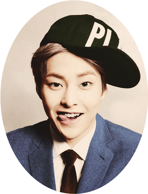 Luhan - Exo Xiumin Xoxo (500x700), Png Download
