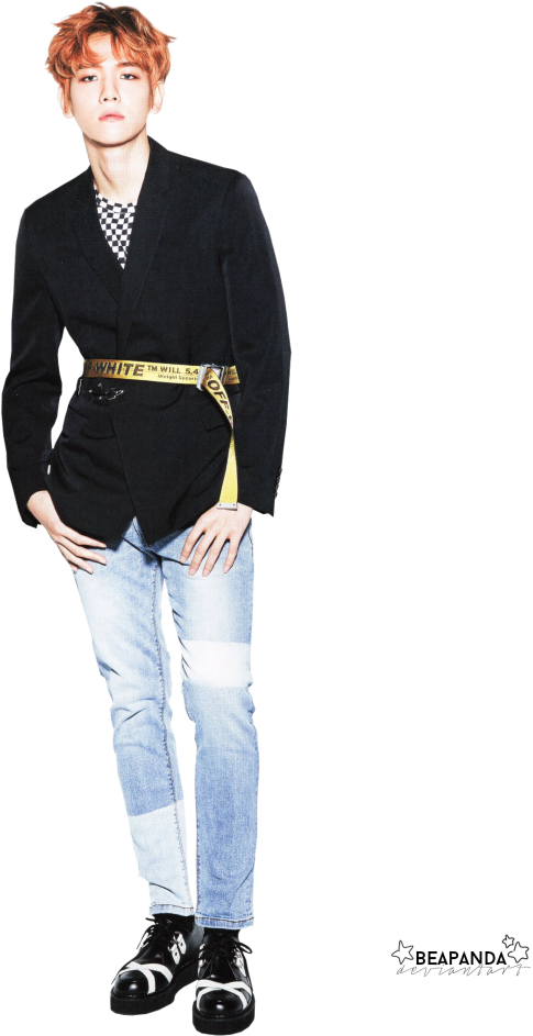 #exo Cbx #exo #chen #baekhyun #xiumin #k Pop Exo Cbx - Baekhyun Cbx Girls (700x950), Png Download