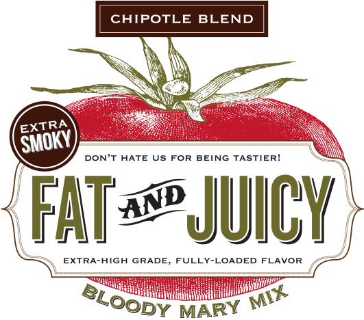 Fat And Juicy Cocktail Mixers - Fat & Juicy Margarita Mix - 8 Oz (546x546), Png Download