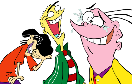 View Samegoogleiqdbsaucenao Eds Laughing By Sbolton123-dat4n6w - Ed Edd N Eddy Laughing (549x350), Png Download