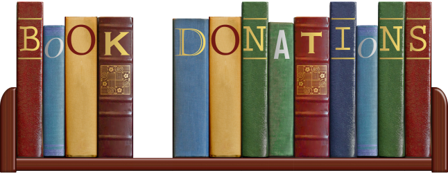 Do You Have Books Sitting Around Your House That You - Book Donation (646x250), Png Download