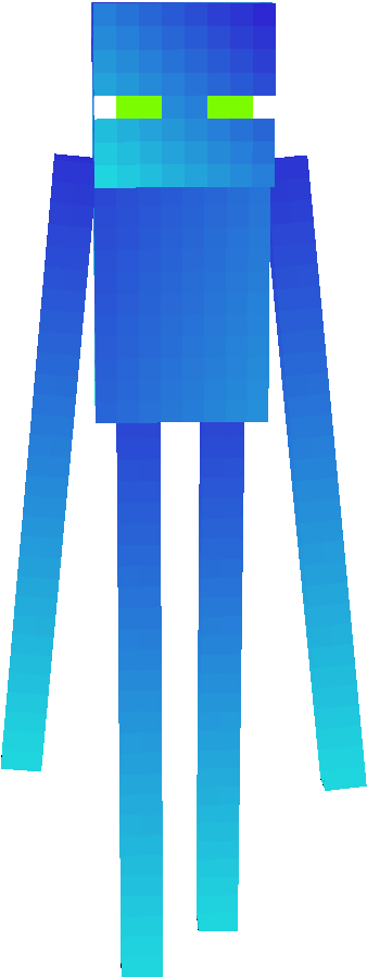 Ice Enderman - Wiki (338x898), Png Download