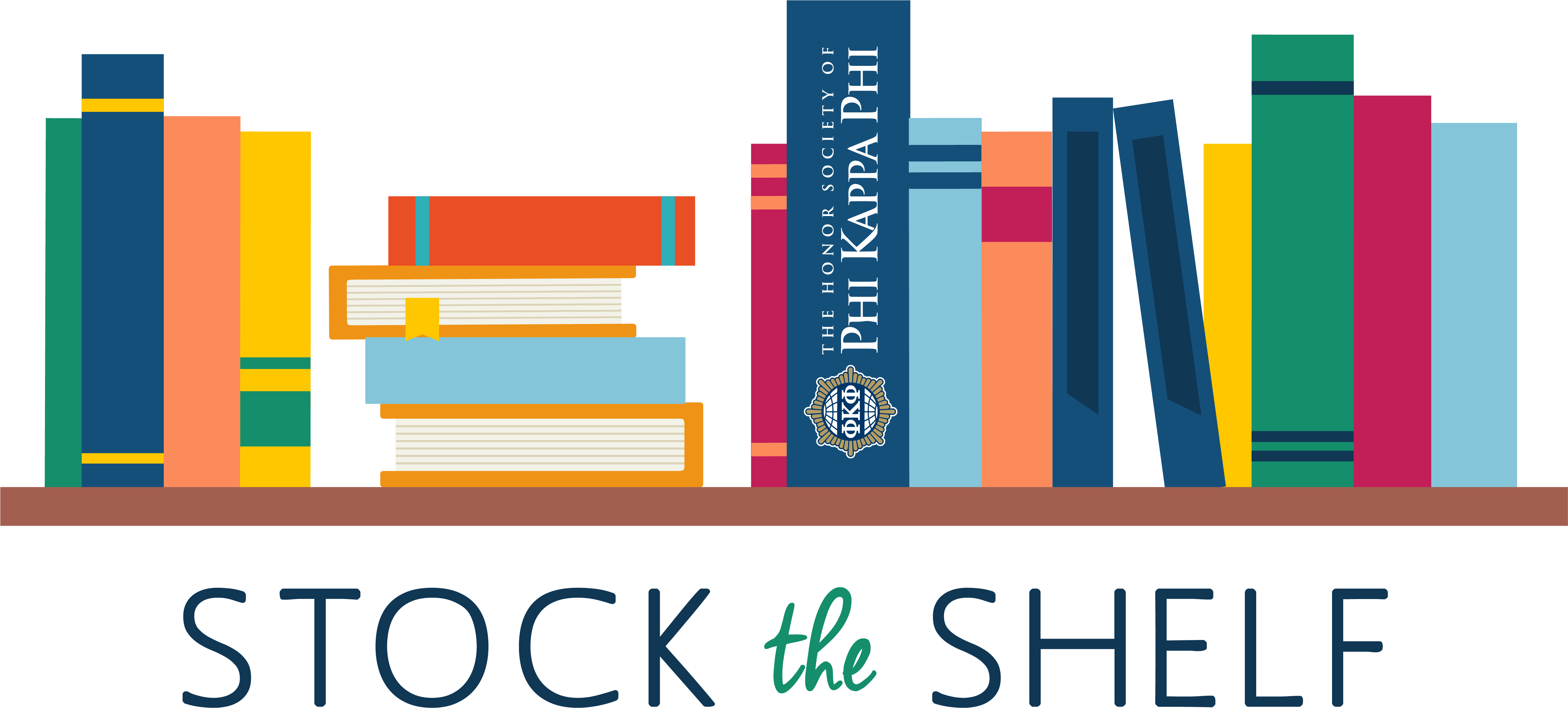 Go To Image - Books On A Shelf Png (5023x2400), Png Download
