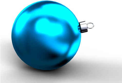 Navidad, Esferas, Festividad, Adorno, Decoracion, Esfera, - Esfera Navideña Azul Png (500x356), Png Download