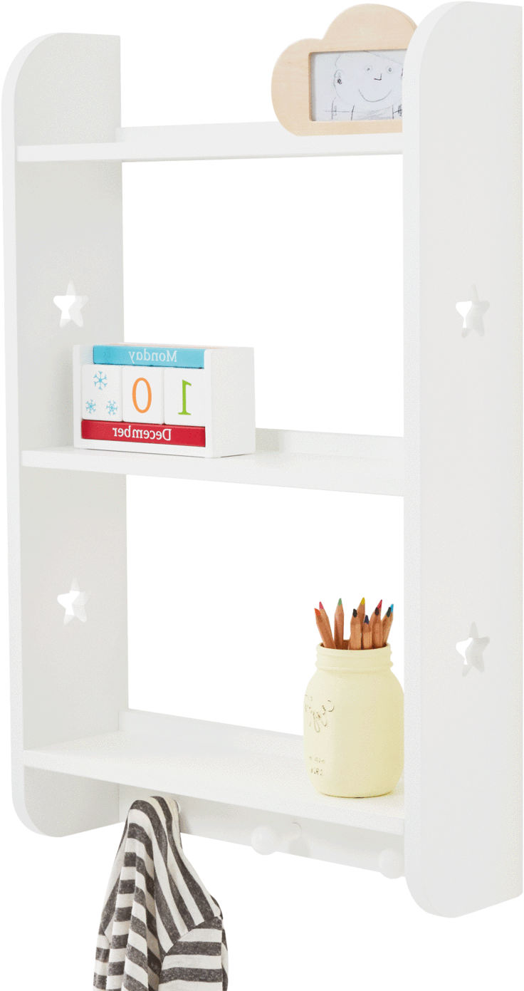 Star Wall Shelves - Great Little Trading Co (654x654), Png Download