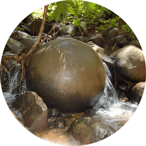 Esfera - Esferas Precolombinas De Costa Rica (500x500), Png Download