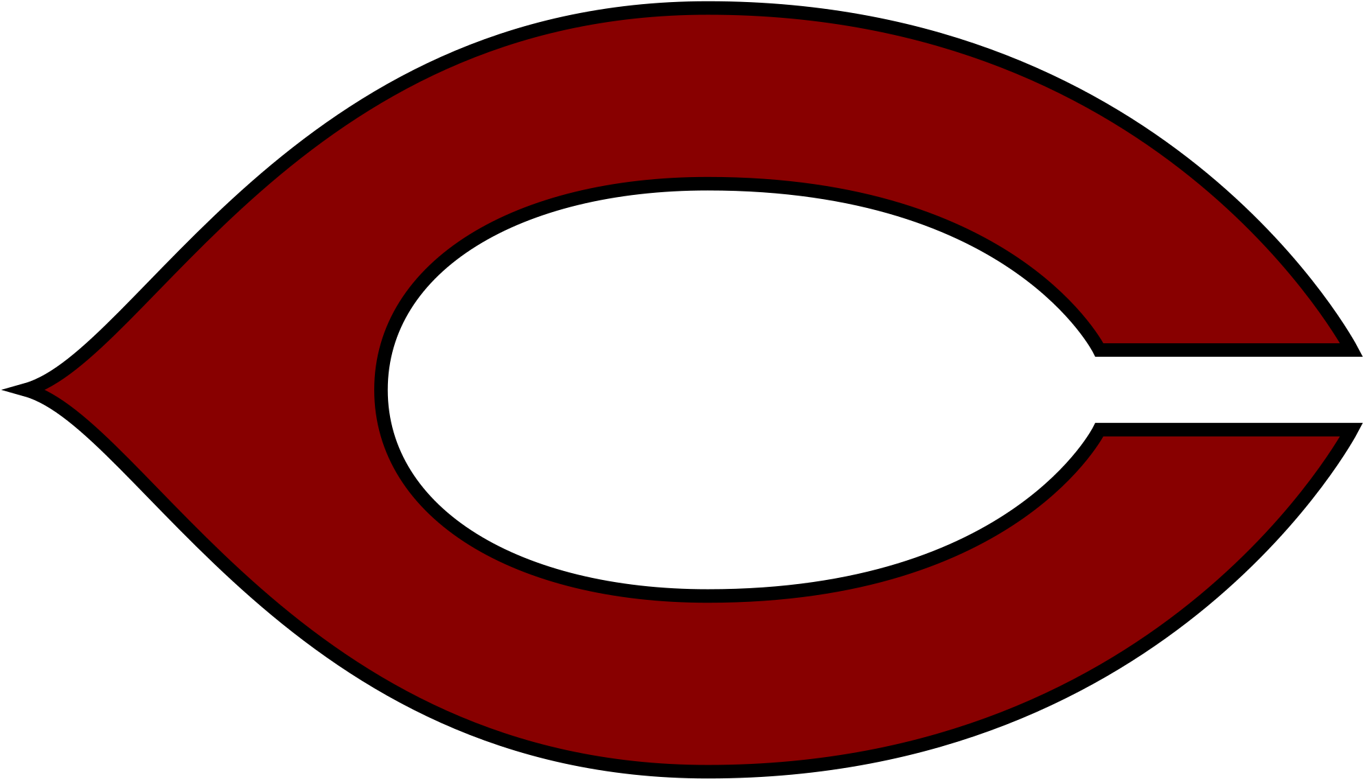 Chicago Maroons - University Of Chicago C (2000x1156), Png Download
