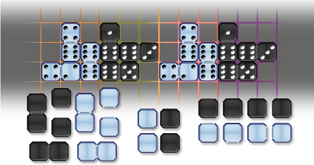 Domino Tile Concept Art - Art (640x380), Png Download