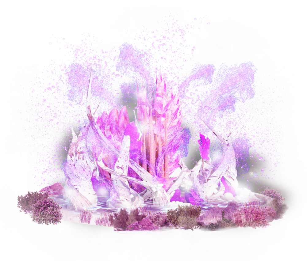 Fountain 2 - Floral Design (1000x1003), Png Download