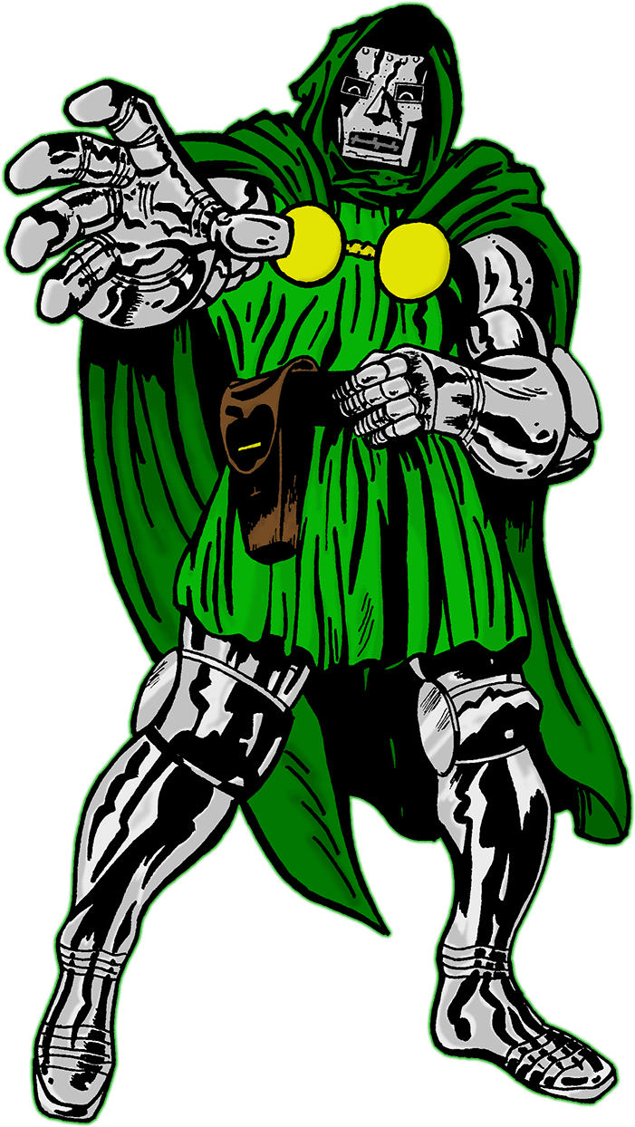 To The Wider World, Victor Von Doom Is A Negligible - Doctor Doom Jack Kirby (820x1316), Png Download