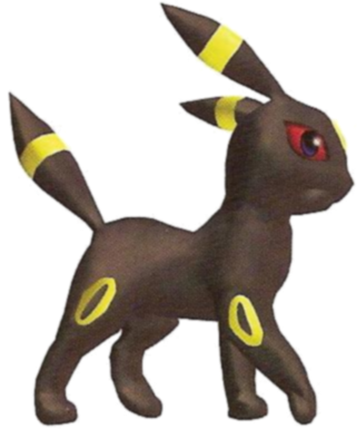 Umbreon - Pokemon Colosseum (321x385), Png Download