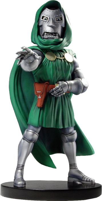 Doom Classic Xl Headknocker - Marvel Dr Doom Head Knocker (357x700), Png Download