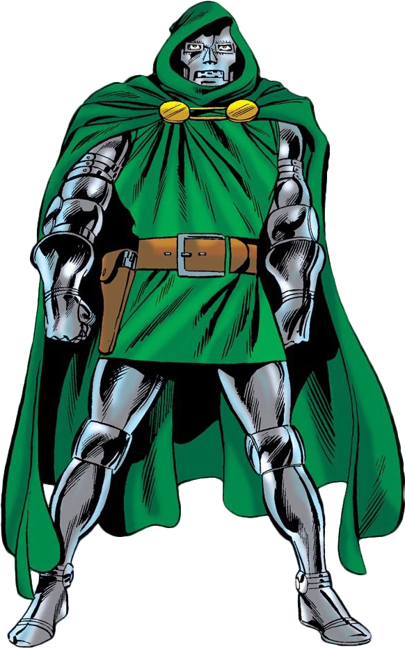 650kib, 625x960, Doom - Marvel Comic Doctor Doom (625x960), Png Download