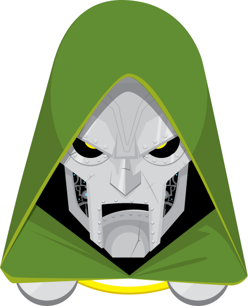 Download Doom From Marvel Comics - Dr Doom Vector - Full Size PNG Image ...